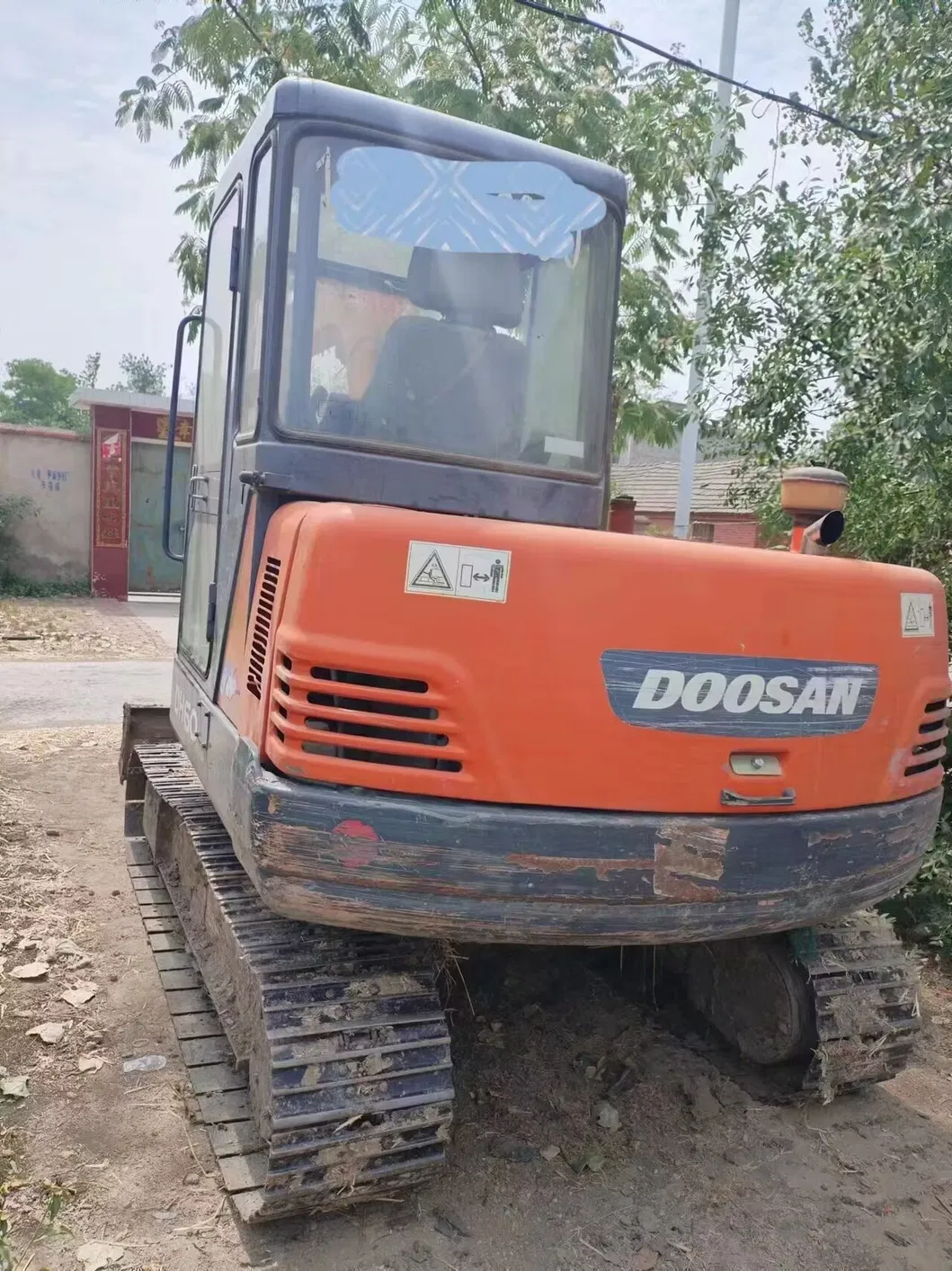 Used Doosan Dx55 Mini Excavator, Doosan Mini Excavator for Sale at Low Price, Original Factory Excavator, Excellent Condition 1