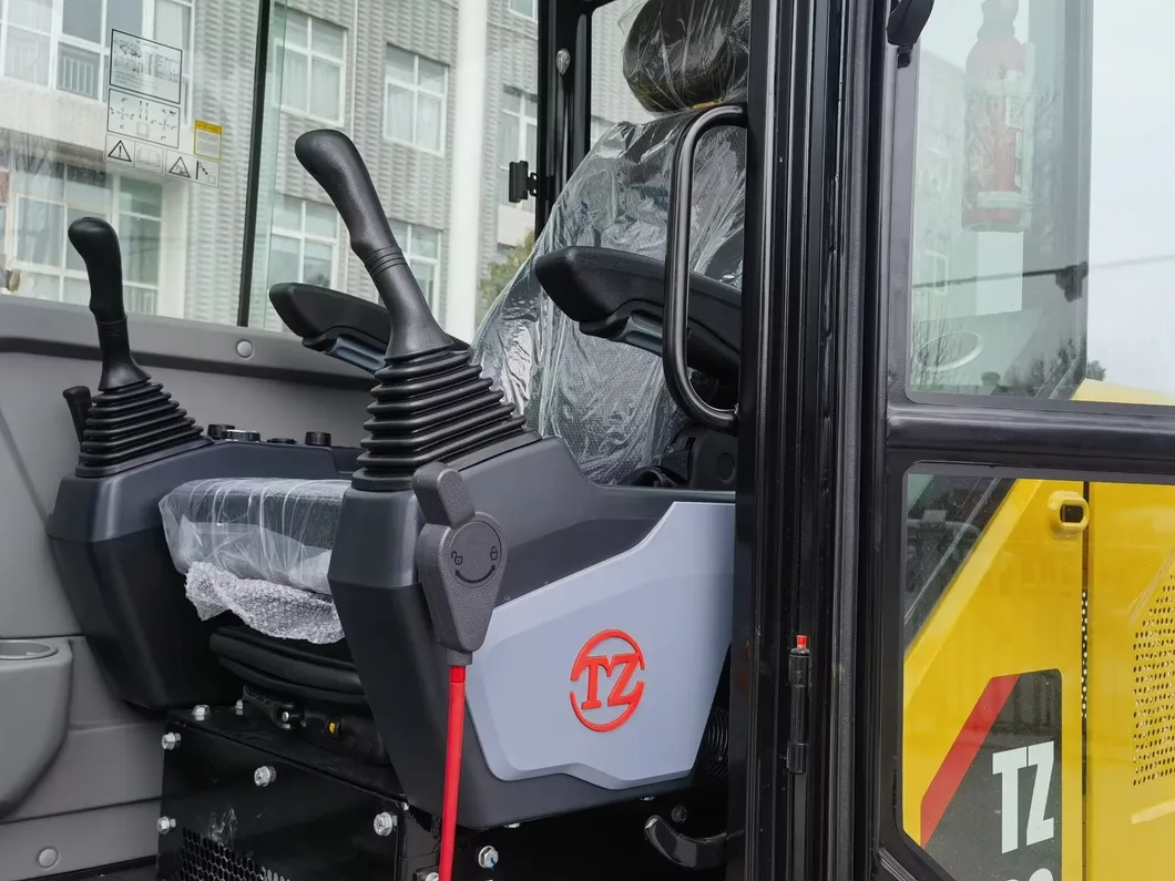 Free Shipping Chinese Brand New Tzco Tz60 New Excavator 6ton Mini Excavator for Sale Mini Excavator for Sale 5