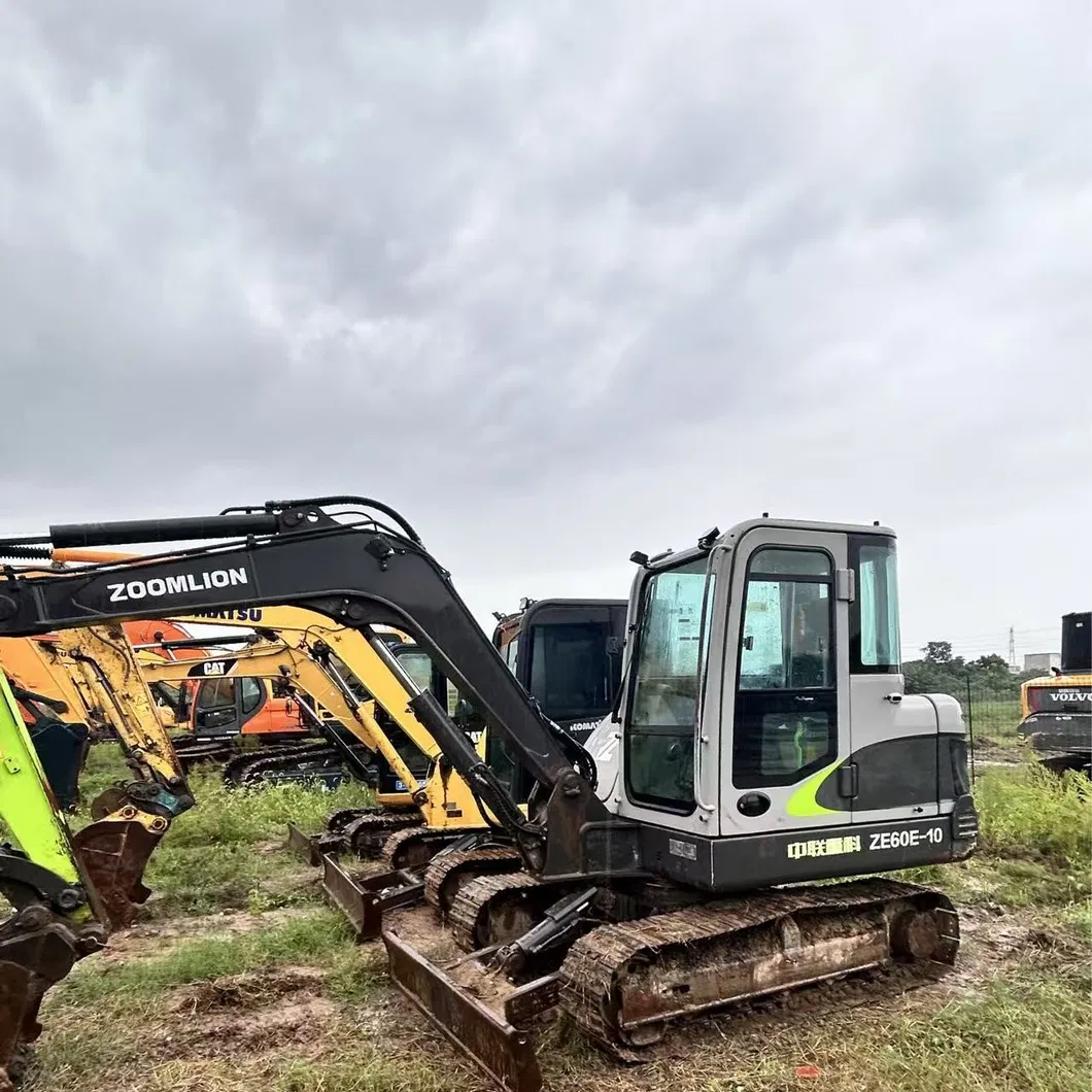 Zoomlion Ze 60 Digger Crawler High-Efficiency Excavator Mini Zoomlion Excavator for Sale Mini Digger 2