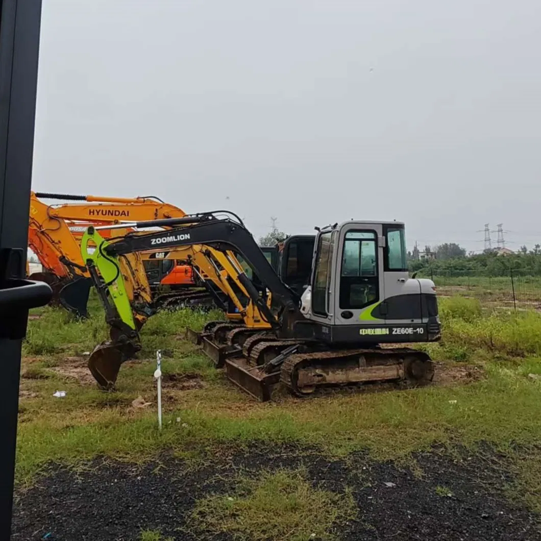 Zoomlion Ze 60 Digger Crawler High-Efficiency Excavator Mini Zoomlion Excavator for Sale Mini Digger 5