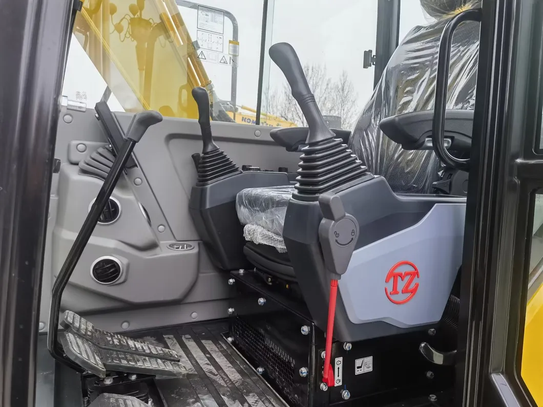 Most Popular Tzco80 Excavator Mini 8 Ton Tzco Chinese Brand Digger for Sale 6