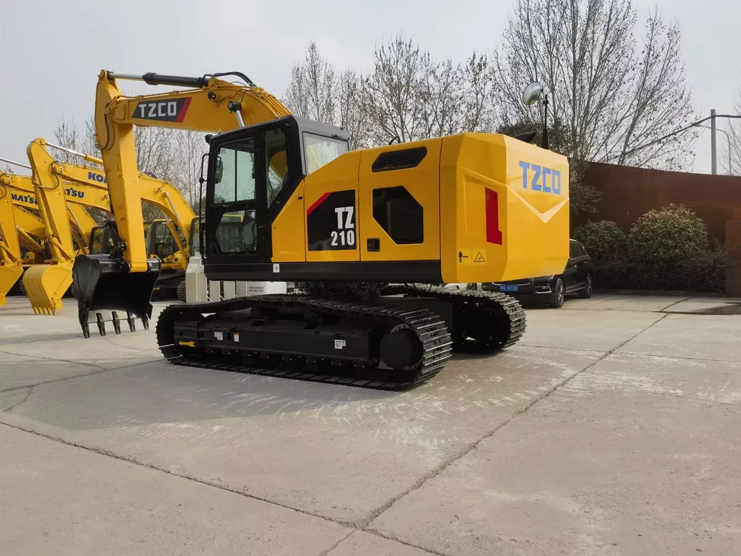 Chinese Brand New Mini Excavator Tz210 21ton Tzco Tz210 Cheaper Price Excavator Tzco for Sale 5