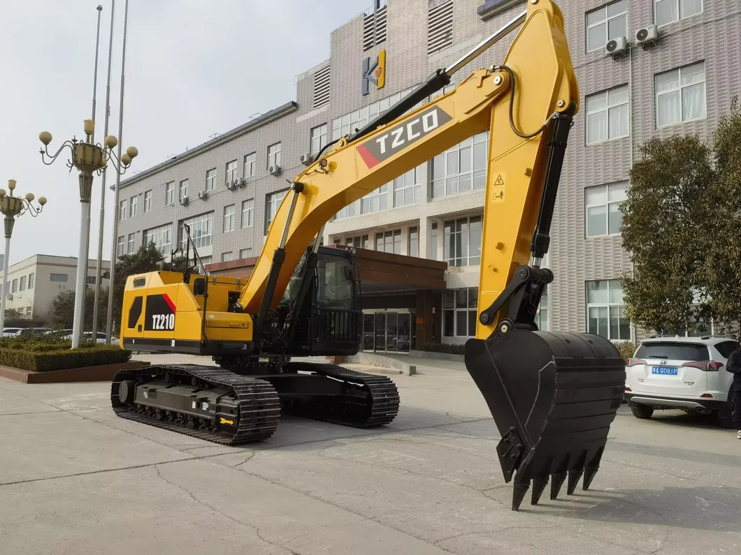 Used Good Condition Mini Small Excavator Tzco 210 with High Quality Digger Crawler Excavator for Sale 3