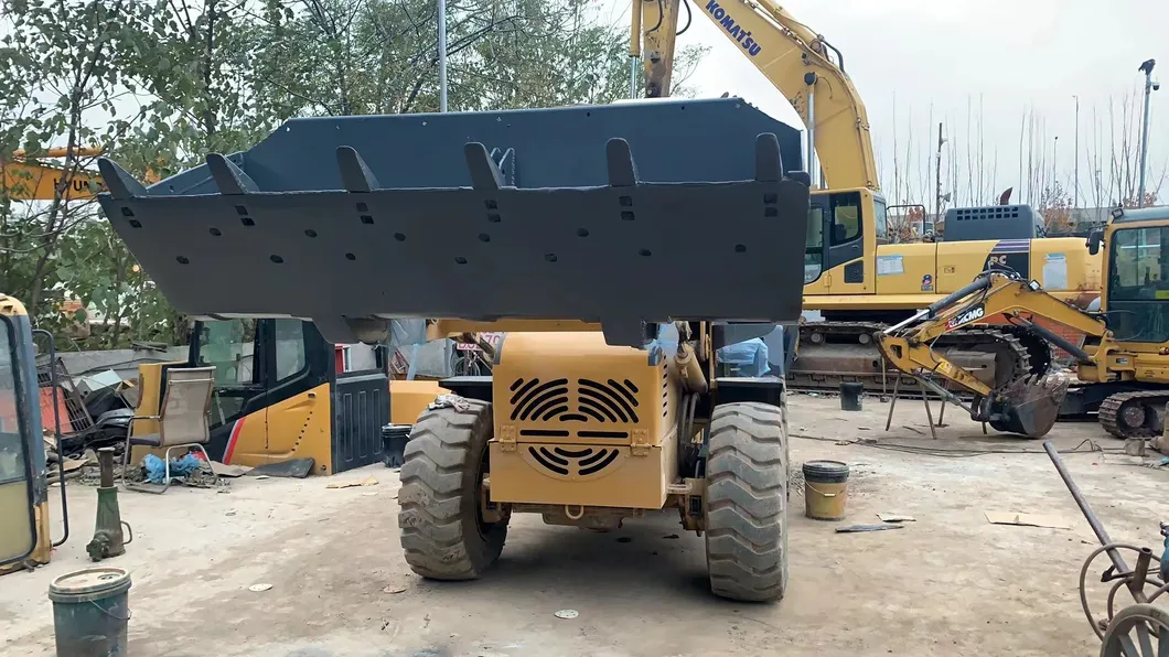 Used Lingong Lgb680 Wheel Backhoe Loader Sdlg 680 8ton Excavating Loader Secondhand Mini Backhoe Loader for Sale 2