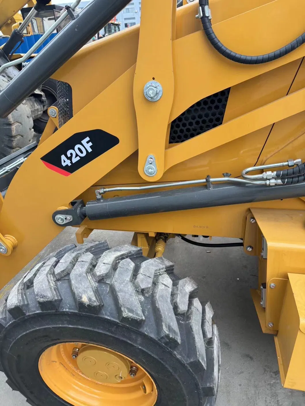 Brand New Cheap Price China Brand Wz30-25 Backhoe Loader 2