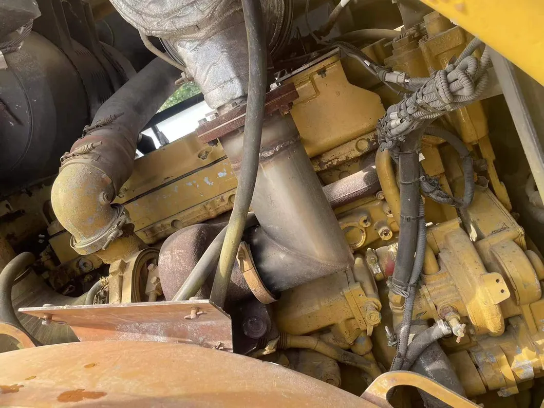 Used Caterpillar 966 Wheel Loader Original Cat 966h Front Loader with Engine Motor Pump Core Components Sale 1