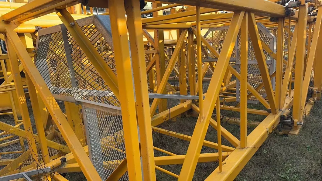 100 Meters Max Lifting Zoomlion 6013-6A Manipulator Tower Crane Low Maintenance Costs 1