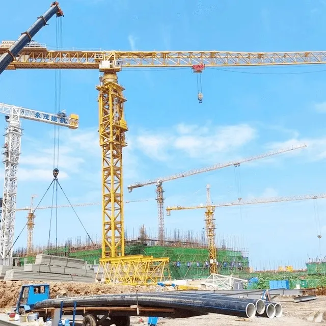 Zoomlion 400V / 50Hz Power Wa450-25u Tower Crane with Superior Load Capacity 1