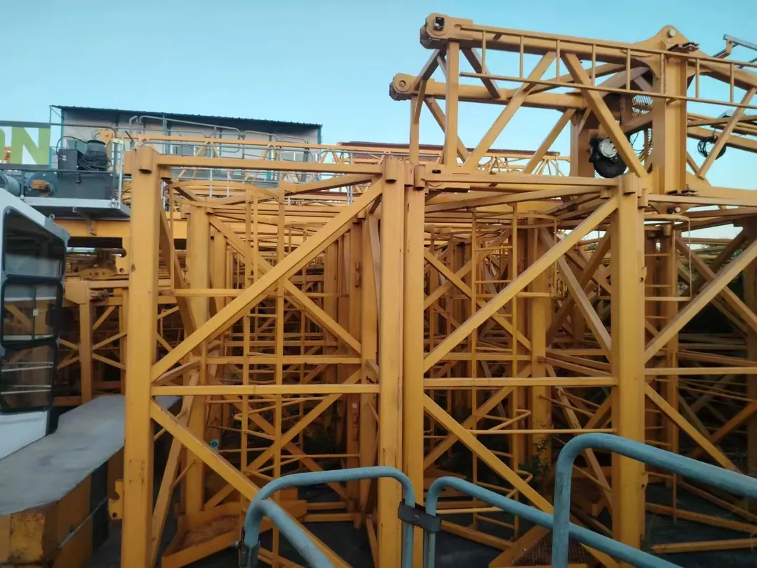 Commercial Construction Projects/Residential Building Used Tower Crane Zoomlion 6012-6 4