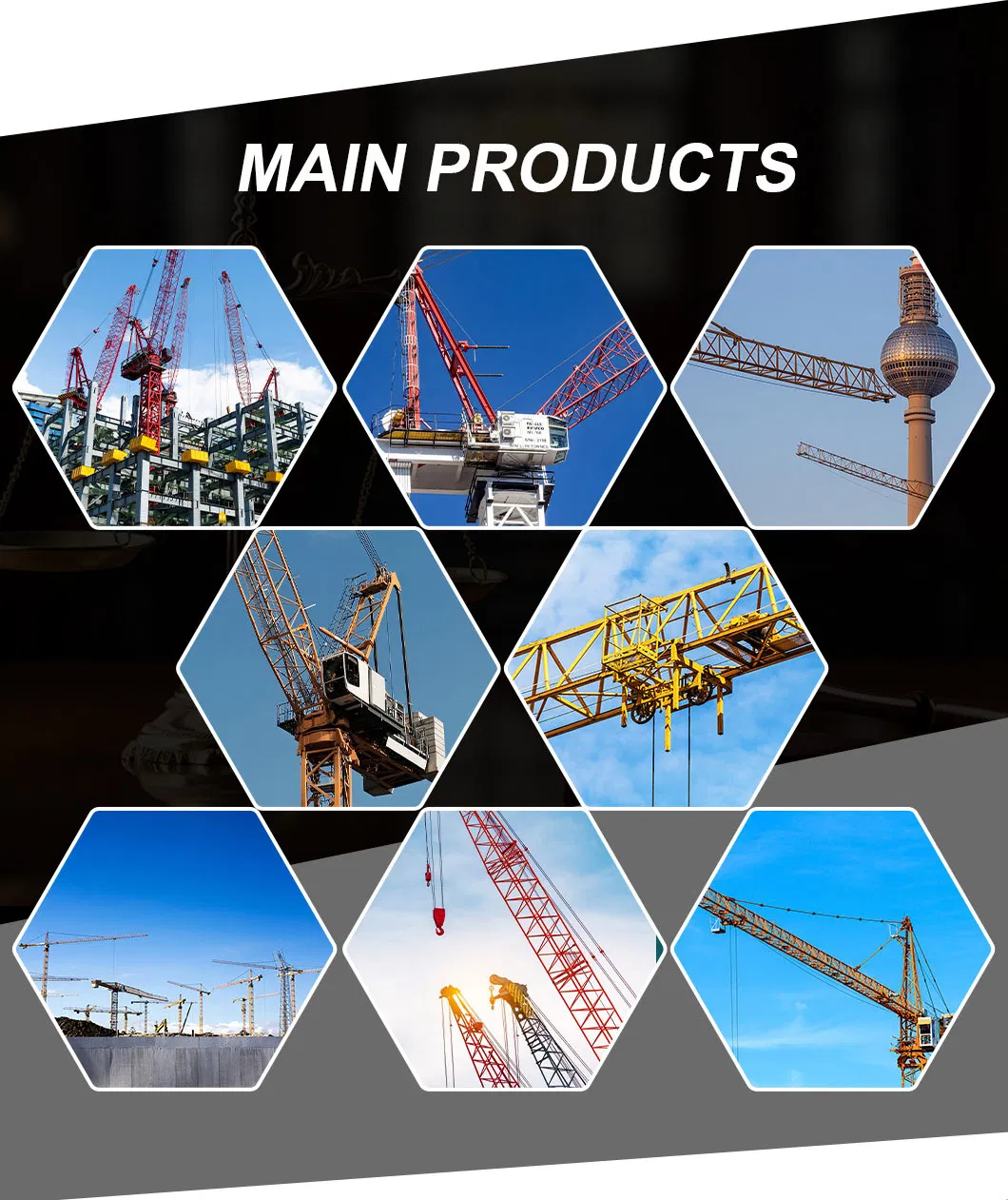 Excellent Operational Performance Zoomlion 6012 Used Tower Crane with Intelligent Working Control 4