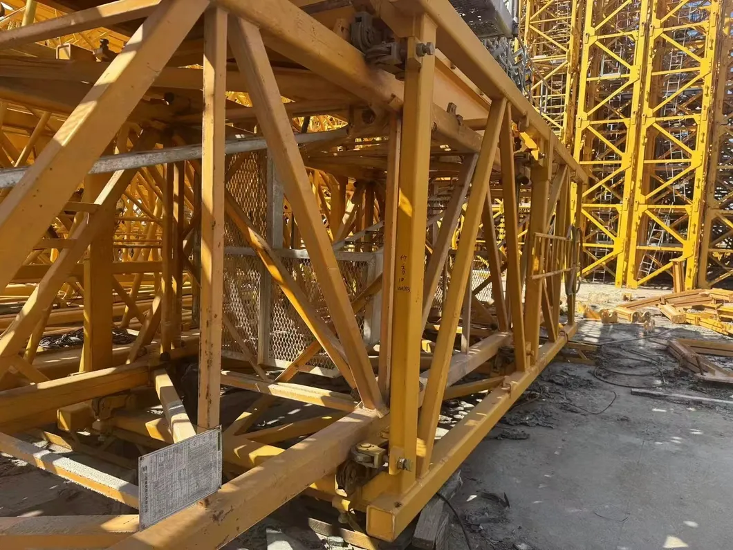 Affordable Zoomlion Zoomlion Wa6516-8b Used Tower Crane for Industrial Facility Construction 2