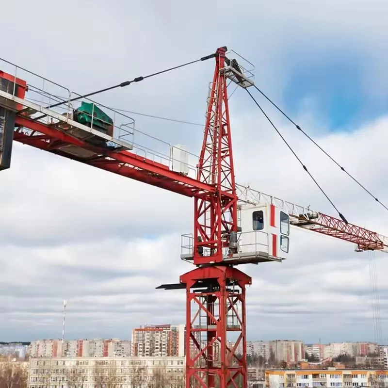 Hot Sell Zoomlion The Second Used Construction Building Tower Crane Qtz100 6013 8t 1