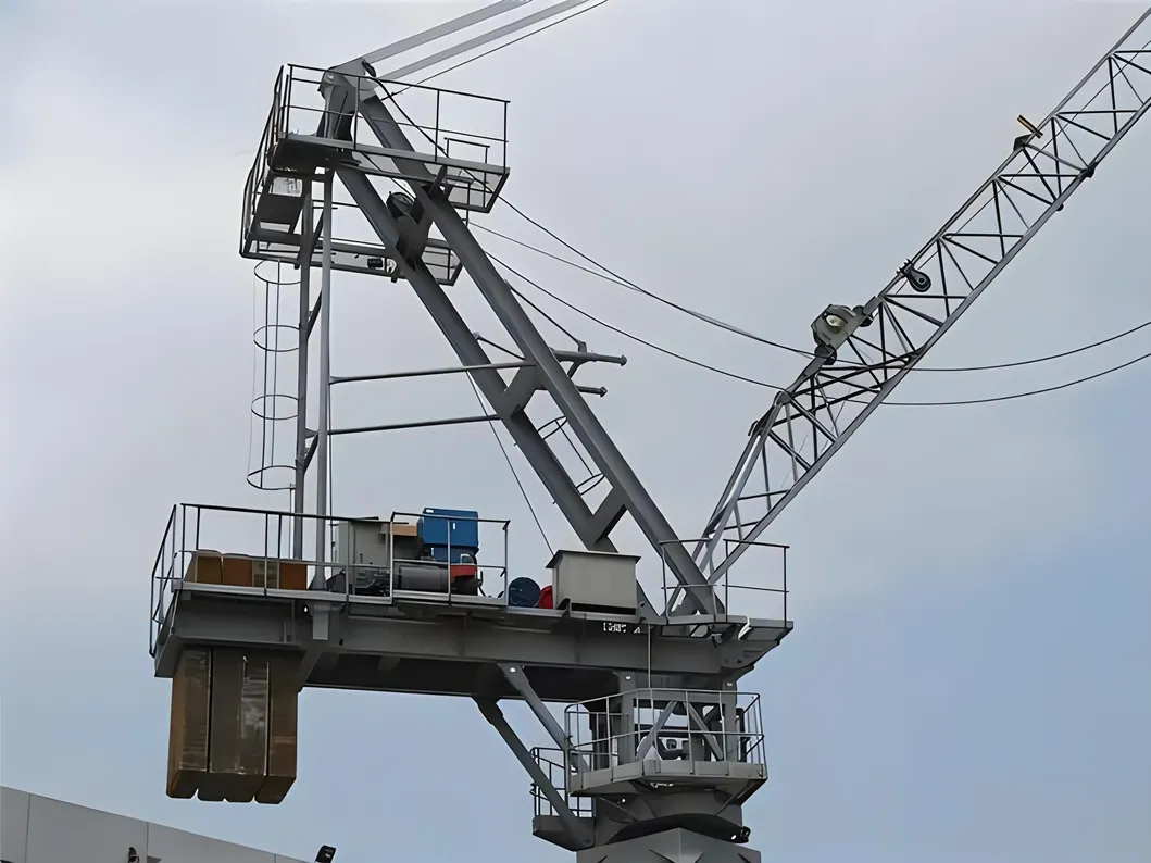 The Used Factory Price Qtp Series 80 5610 6t China Cheap Price Static Tower Crane Zoomlion 4