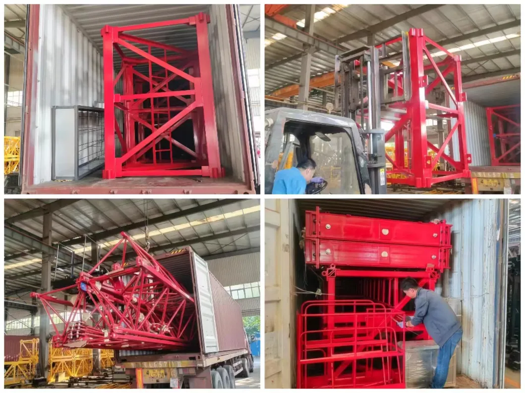 Hot Sale China Biggest The Second Used Zoomlion Tower Crane Manufacturer Brand for Sale 7020 12ton 2