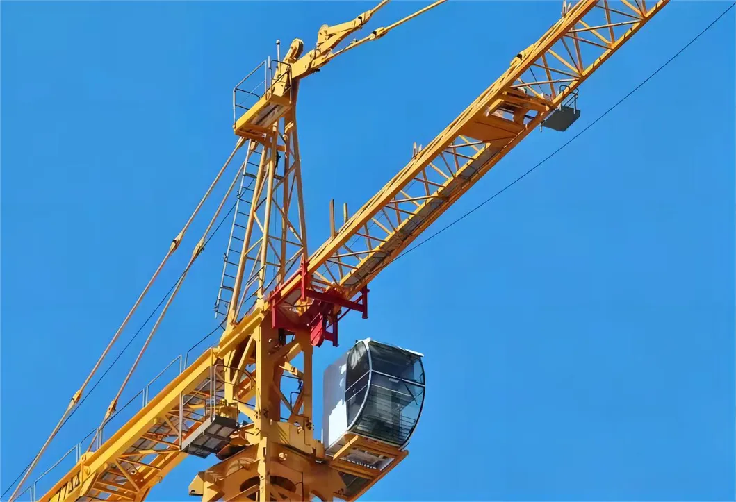 The Used Zoomlion Qtz63 (5013) Height 40m 6t Construction Topkit Tower Crane 12