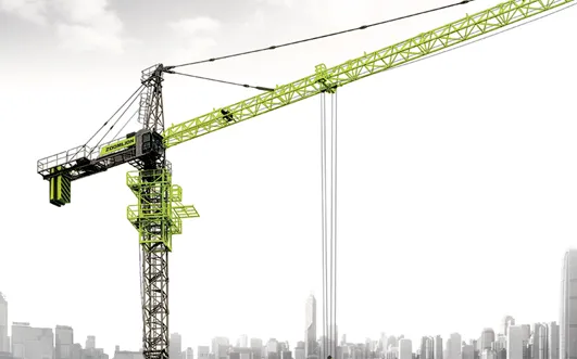 Zoomlion 10 Tons Hammerhead Tower Crane Tc7013-10 Used Cranes for Sale in Dubai 1
