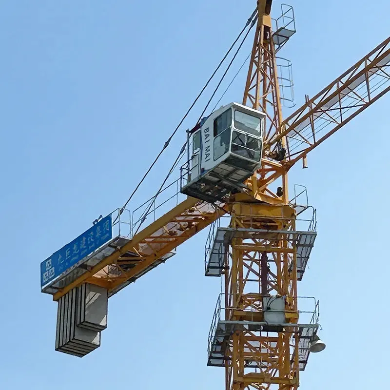 Light Climbing Tower Crane Tower Crane Construction Works 4