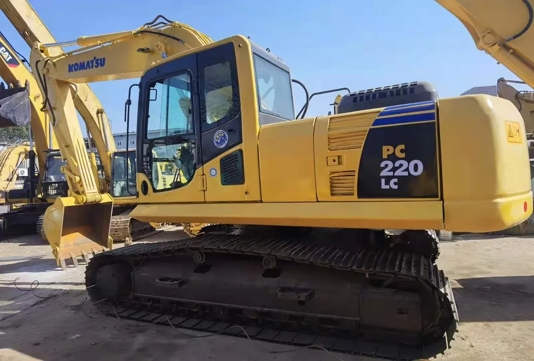 100% Original Japan Used Construction Machinery Komatsu PC220 PC220-6 PC220-7 PC220-8 Hydraulic Crawler Excavator 0