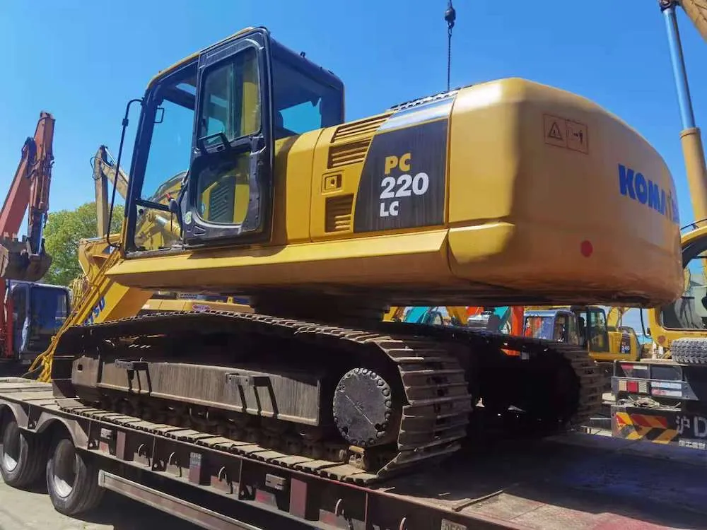 100% Original Japan Used Construction Machinery Komatsu PC220 PC220-6 PC220-7 PC220-8 Hydraulic Crawler Excavator 4