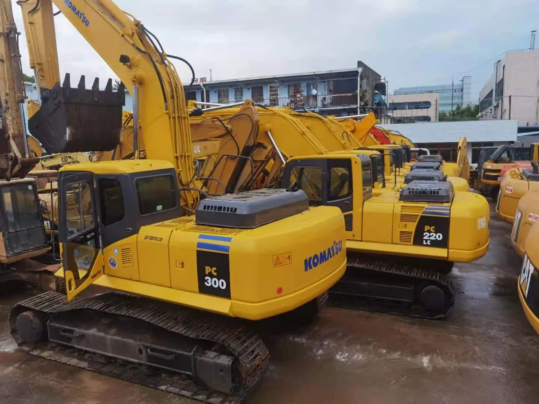 Good Condition Japan Made 30 Ton Digger Used Komatsu Excavator PC300-7 Hydraulic Crawler Excavator Komatsu PC300 0