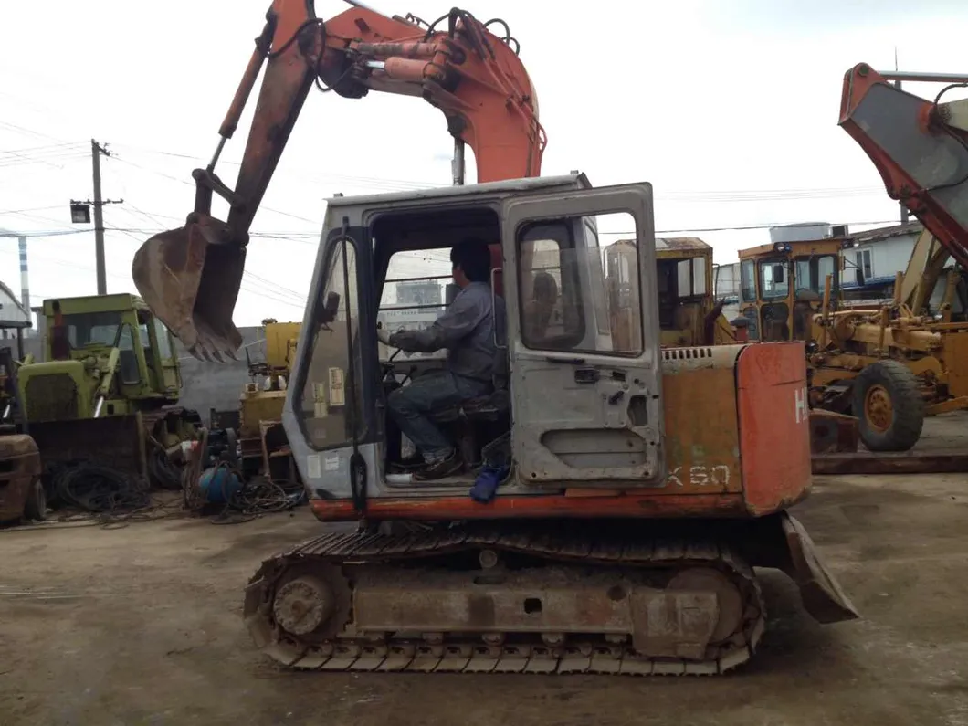 Original Japan Used Hitachi Ex60/Ex60-1/-2/-3/-5 Specs Excavator with Good Quality 1