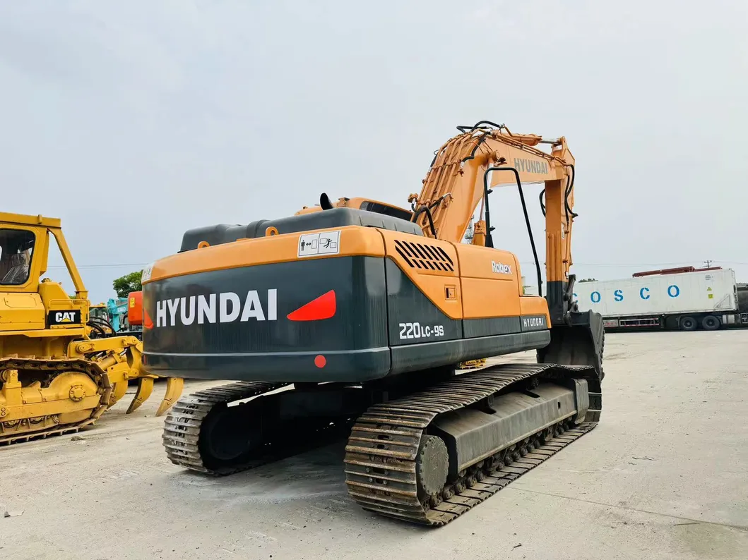 South Korea Made Hyundai 220LC-9s Used Excavator 22ton 220LC Hyundai Excavator Good Price 0