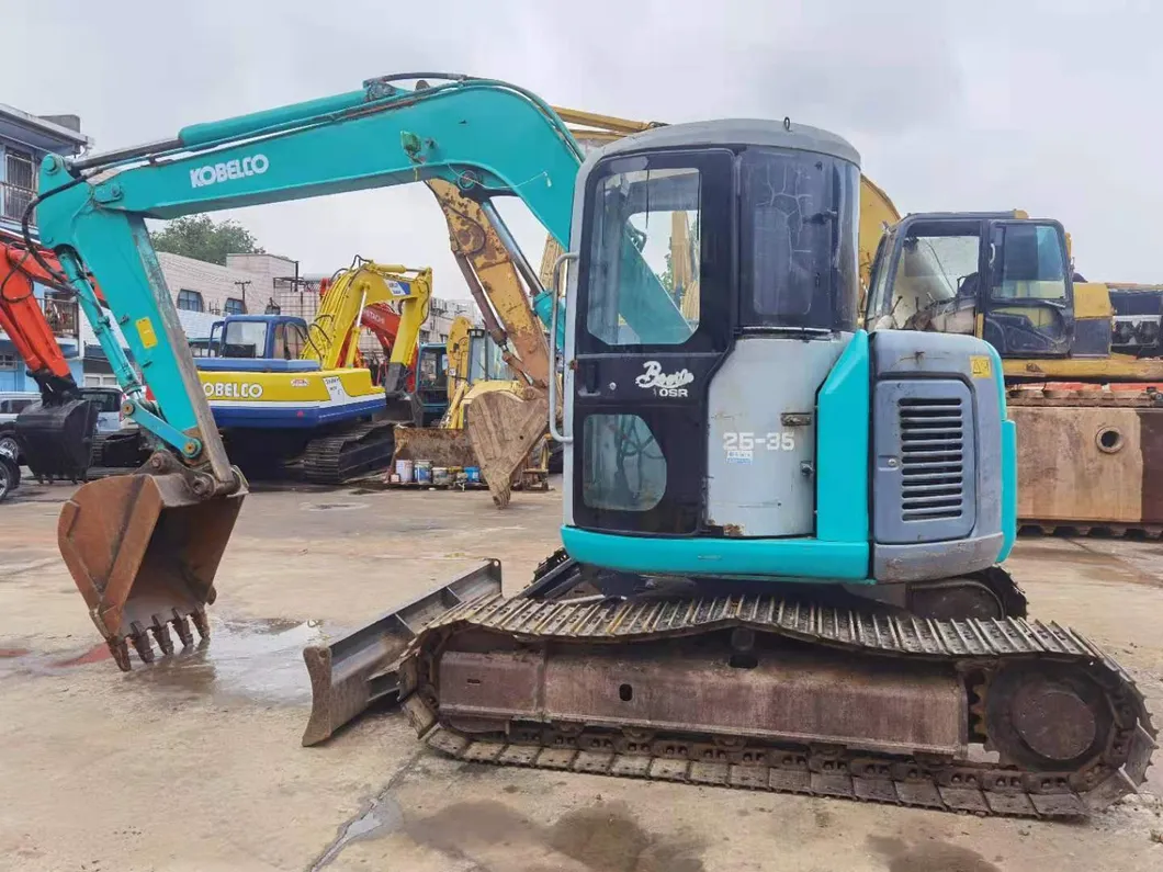 Low Price Used Kobelco Sk75sr Crawler Excavator for Sale/ Used Kobelco Sk55 Hydraulic Excavator 1