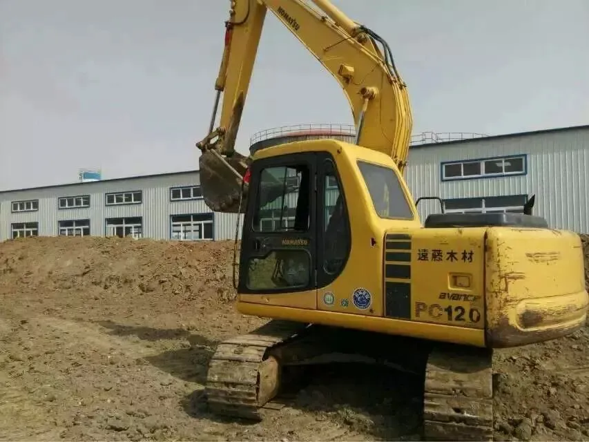 Used Komatsu PC120-6 Crawler Excavator for Sale with Good Condition in Low Price 3