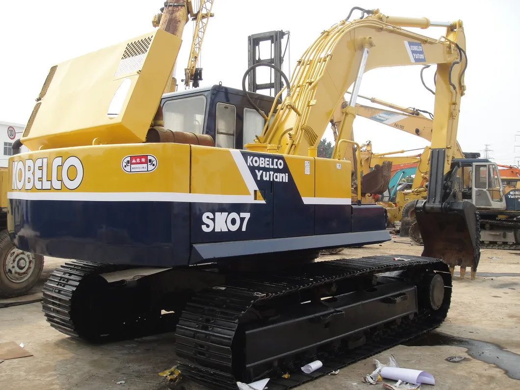 Japan Used Excavator Kobelco Sk07 Construction Machinery Excavator 2
