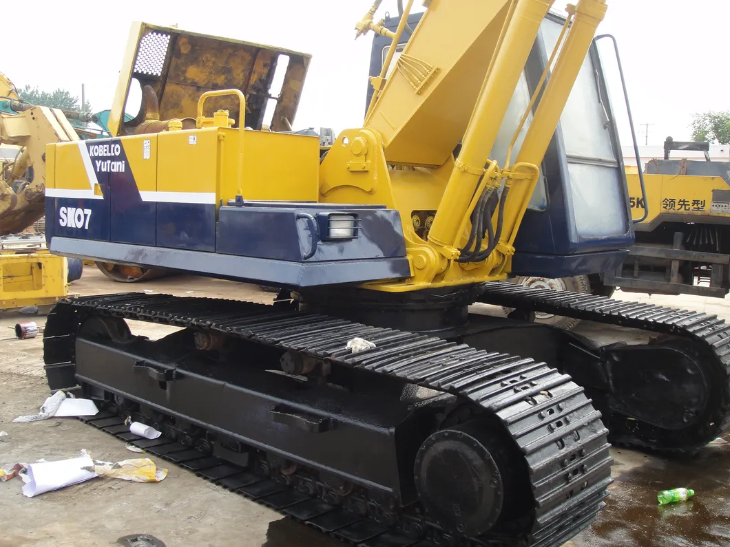 Japan Used Excavator Kobelco Sk07 Construction Machinery Excavator 4