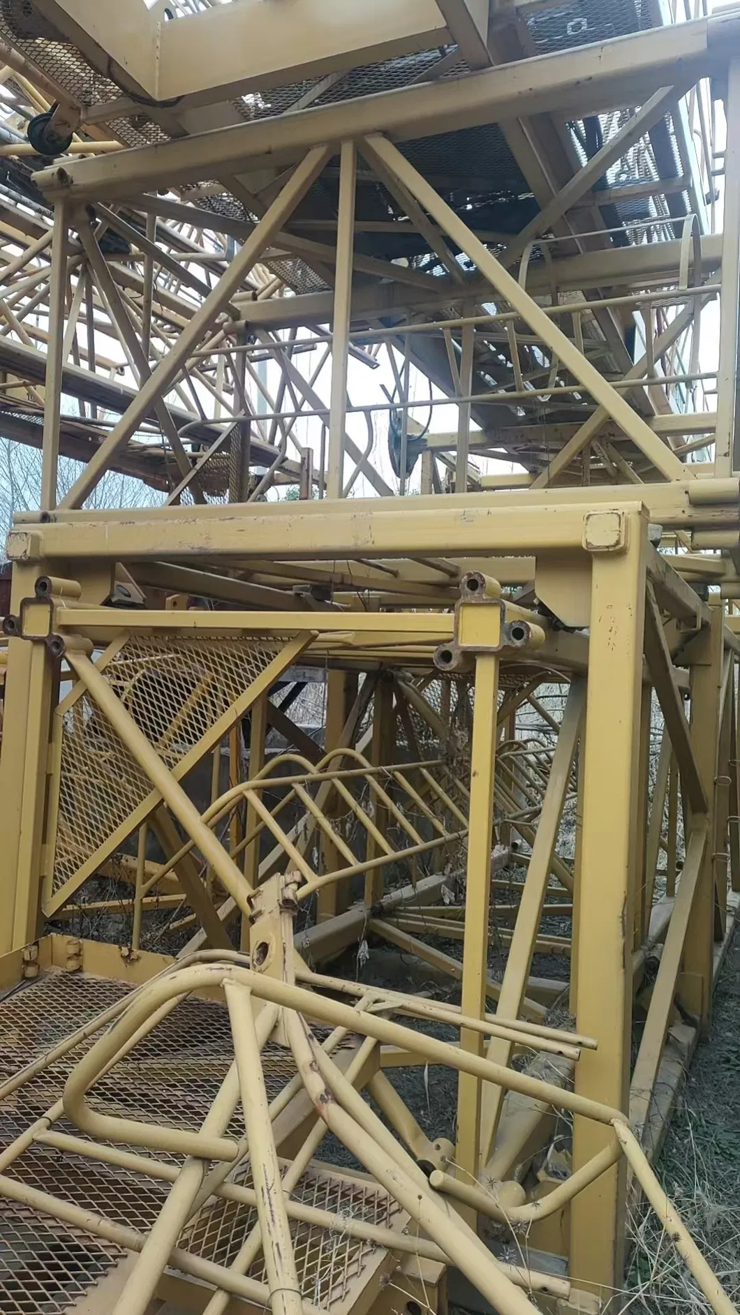 XCMG Building Construction Crane Used Tower Crane APC6013-8 8t Hammerhead Tower Crane for Sale 2