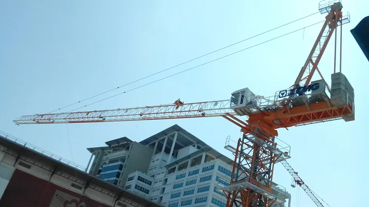 XCMG Factory XL6025-20 Building Machine Chinese Used Luffing Tower Crane for Sale 0