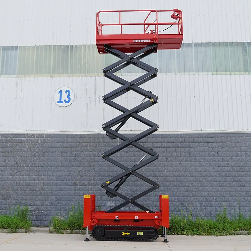 Anti Explosion 6m/8m/9m/11m Mobile Electric Scissor Lift Car Aerial Work Platform 3