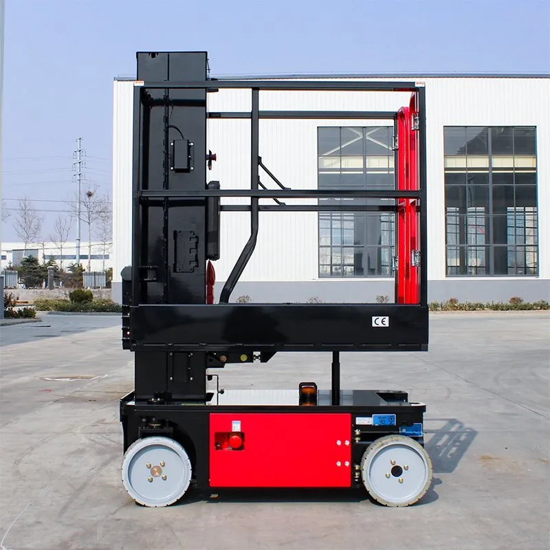 Anti Explosion 6m/8m/9m/11m Mobile Electric Scissor Lift Car Aerial Work Platform 2
